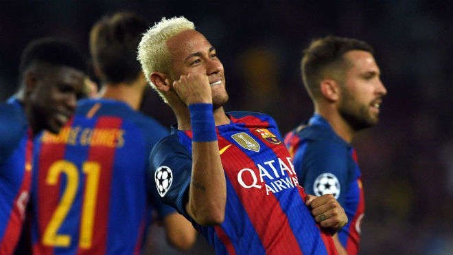 Neymar nhắm tới Barca ngay từ đầu